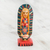 Wood figurine, 'Miracle of Guadalupe' - Hand Painted Pinewood Virgin Figurine from Guatemala (image 2) thumbail