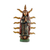 Wood statuette, 'Glowing Guadalupe' - Handcrafted Pinewood Mary Statuette from Guatemala (image 2a) thumbail