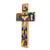 Wood wall cross, 'The Life of Jesus' - Hand-Painted Pinewood Wall Cross of Jesus from El Salvador (image 2b) thumbail