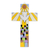 Holzwandkreuz, 'Der Heilige Geist - Kiefernwandkreuz des Heiligen Geistes aus El Salvador