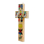 Wood wall cross, 'Sacred Union' - Marriage-Themed Pinewood Wall Cross from El Salvador (image 2b) thumbail
