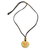 Wood pendant necklace, 'Messenger of Fortune' - Bird-Themed Pinewood Pendant Necklace from Guatemala (image 2c) thumbail