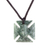 Jade pendant necklace, 'Green Paté Cross' - Jade Cross Pendant in Green from Guatemala (image 2c) thumbail