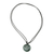 Jade pendant necklace, 'Tz'ikin Medallion' - Jade Pendant Necklace of Mayan Figure Tz'ikin from Guatemala
