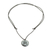 Jade pendant necklace, 'Tijax Medallion' - Jade Mayan Tijax Pendant Necklace from Guatemala