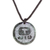 Jade pendant necklace, 'Iq Medallion' - Jade Pendant Necklace of Mayan Figure Iq from Guatemala