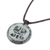 Jade pendant necklace, 'Aq'ab'al Medallion' - Jade Necklace of Mayan Figure Aq'ab'al from Guatemala (image 2b) thumbail