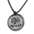 Jade pendant necklace, 'Tz'i Medallion' - Jade Pendant Necklace of Mayan Figure Tz'i from Guatemala