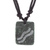 Jade pendant necklace, 'Verdant Aquarius' - Jade Zodiac Aquarius Pendant Necklace from Guatemala