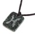 Jade pendant necklace, 'Verdant Pisces' - Jade Zodiac Pisces Pendant Necklace from Guatemala (image 2b) thumbail
