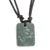 Jade pendant necklace, 'Verdant Aries' - Natural Jade Aries Pendant Necklace from Guatemala (image 2d) thumbail