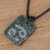 Jade pendant necklace, 'Verdant Cancer' - Jade Zodiac Cancer Pendant Necklace from Guatemala (image 2) thumbail