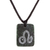 Jade pendant necklace, 'Verdant Leo' - Jade Zodiac Leo Pendant Necklace from Guatemala thumbail