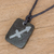 Jade pendant necklace, 'Verdant Sagittarius' - Jade Zodiac Sagittarius Pendant Necklace from Guatemala (image 2) thumbail