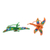 Glass beaded ornaments, 'Colorful Dragonflies' (pair) - Guatemalan Glass Beaded Dragonfly Ornaments (Pair) (image 2c) thumbail