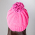 Hand-crocheted hat, 'Carnation Beauty' - Crocheted Hat in Carnation from Guatemala