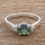 Jade solitaire ring, 'Age-Old Beauty' - Green Jade Solitaire Ring from Guatemala (image 2b) thumbail
