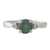 Jade solitaire ring, 'Age-Old Beauty' - Green Jade Solitaire Ring from Guatemala (image 2c) thumbail