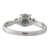 Jade solitaire ring, 'Age-Old Beauty' - Green Jade Solitaire Ring from Guatemala (image 2d) thumbail