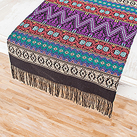 Featured review for Cotton table runner, Resplendent Tradition