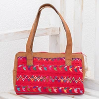 Cotton shoulder bag,