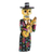 Wood statuette, 'Guitarrista' - Handcrafted Day of the Dead Female Guitarist Wood Statuette (image 2b) thumbail