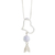 Jade pendant necklace, 'Lilac Love' - Lilac Jade Heart Pendant Necklace from Guatemala thumbail