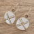 Sterling silver drop earrings, 'Tijax Liberation' - Nahual Sterling Silver and Bronze Drop Earrings (image 2b) thumbail
