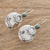 Jade drop earrings, 'Destiny Nahual' - Nahual Jade Drop Earrings from Guatemala (image 2b) thumbail