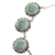 Jade link necklace, 'Sunrise in Antigua' - Round Jade Link Necklace from Guatemala (image 2c) thumbail