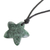 Jade pendant necklace, 'Natural Star in Green' - Jade Star Pendant Necklace in Green from Guatemala (image 2c) thumbail