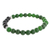 Men's jade and agate beaded stretch bracelet, 'Awake' - Men's Jade and Agate Beaded Stretch Bracelet from Costa Rica (image 2b) thumbail