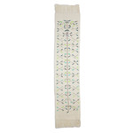 Cotton table runner, 'Vined' - Tree-Themed Cotton Table Runner from Guatemala