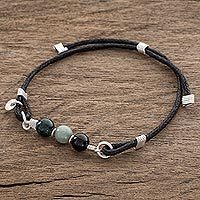 Jade pendant bracelet,