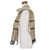 Cotton blend scarf, 'Fret Chic in Antique White' - Off-White Stepped-Fret Rhombus Motif Cotton Blend Scarf (image 2c) thumbail