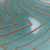 Ceramic decorative vase, 'Turquoise Zigzag' - Zigzag Motif Ceramic Decorative Vase from Nicaragua (image 2c) thumbail