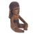 Ceramic sculpture, 'Pre-Hispanic  Figure' - Ceramic Sculpture of a Pre-Hispanic Figure from Nicaragua (image 2c) thumbail