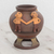 Ceramic decorative vase, 'Union of Cultures' - Pre-Hispanic Ceramic Decorative Vase from Nicaragua thumbail
