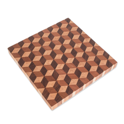 round wood cutting boards with handle