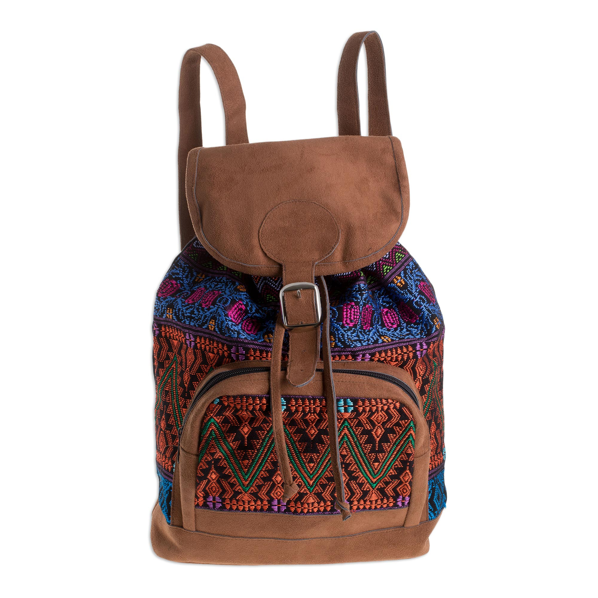 UNICEF Market | Handwoven Multicolored Cotton Backpack from Guatemala ...