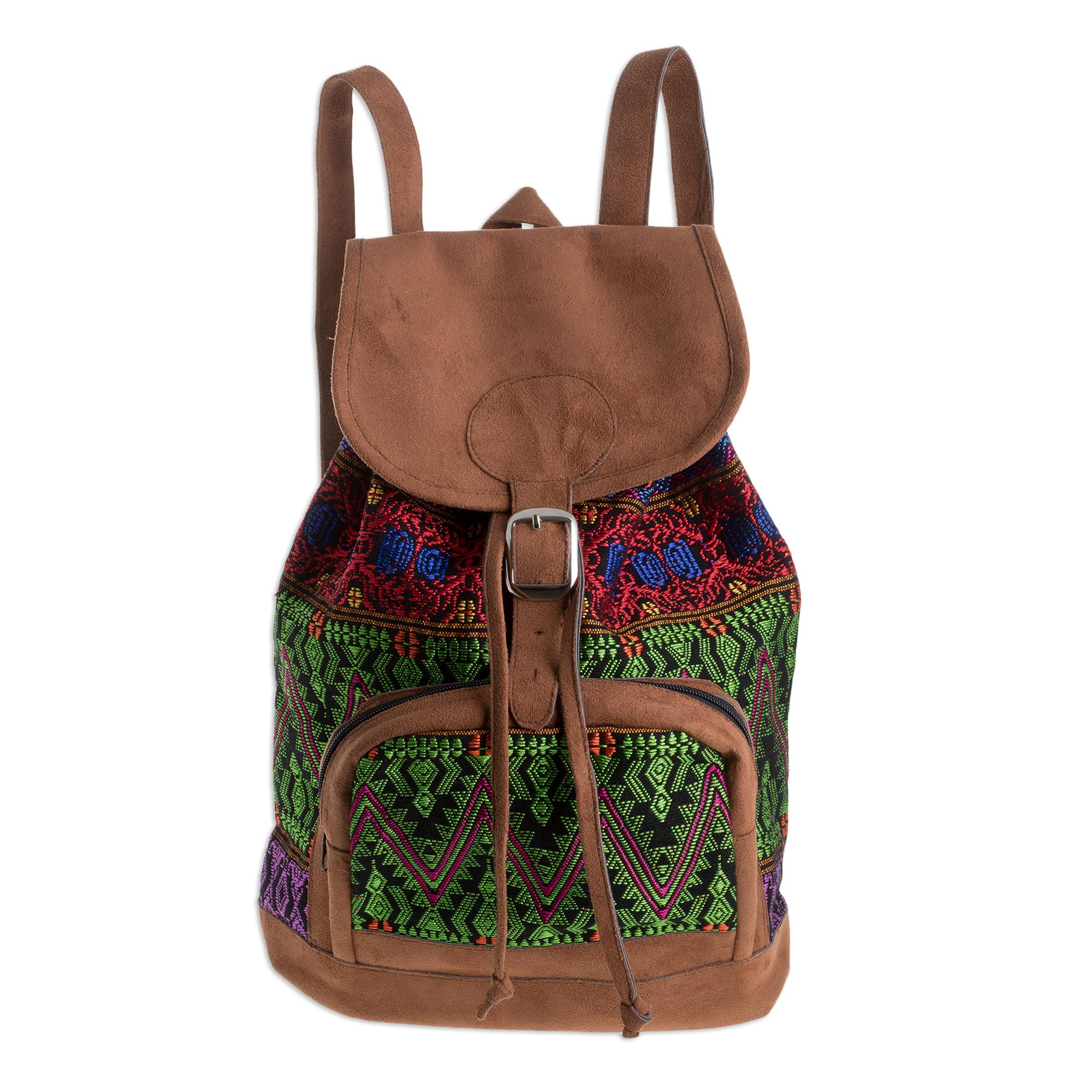 UNICEF Market | Vibrant Handwoven Cotton Backpack from Guatemala ...