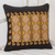 Cotton cushion cover, 'Honeycomb Elegance' - Handwoven Geometric Cotton Cushion Cover from Guatemala