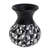 Ceramic decorative vase, 'Elegant Geometry' - Geometric Ceramic Decorative Vase from Nicaragua