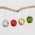 Reclaimed wood ornaments, 'Magnificent Orchard' (set of 4) - Assorted Reclaimed Wood Apple Ornaments (Set of 4) (image 2) thumbail