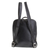 Leather backpack, 'Stylish Voyager in Black' - Handcrafted Leather Backpack in Black from Costa Rica
