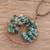 Pendant necklace, 'Cancer Tree of Life' - Gemstone Tree Pendant Cancer Necklace from Costa Rica