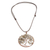 Labradorite pendant necklace, 'Pisces Tree of Life' - Natural Labradorite Gemstone Tree Pisces Pendant Necklace