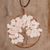 Rose quartz pendant necklace, 'Taurus Tree of Life' - Rose Quartz Gemstone Tree Pendant Necklace from Costa Rica
