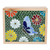 Glass mosaic tea box, 'Multicolored Garden' - Butterfly-Themed Glass Mosaic Tea Box from Costa Rica (image 2d) thumbail