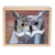 Glass mosaic tea box, 'Charming Owl' - Owl-Themed Glass Mosaic Tea Box from Costa Rica (image 2d) thumbail